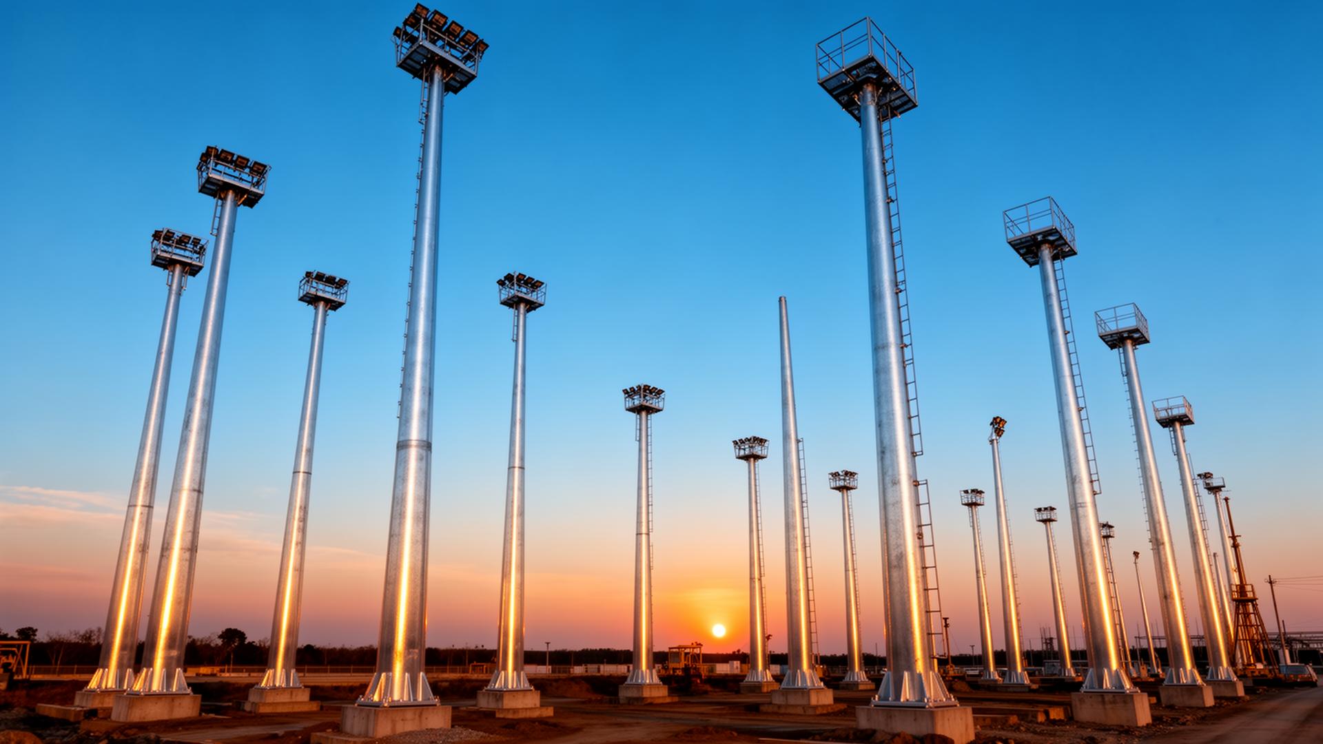 Steel Poles & Lighting